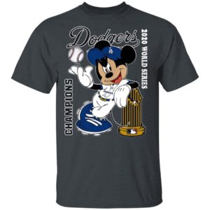 Mickey Mouse LA Dodgers 2020 World Series Champions Shirt