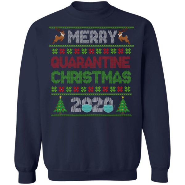 Merry Quarantine Christmas 2020 Pajama Matching Family Christmas Shirt, Long Sleeve