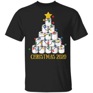 Christmas Tree Toilet Paper Merry Quarantine Shirt, Long Sleeve