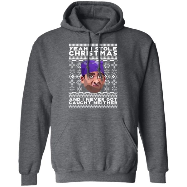 Yeah I Stole Christmas And I Never Got Caught Neither Prison Mike Ugly Christmas Sweater