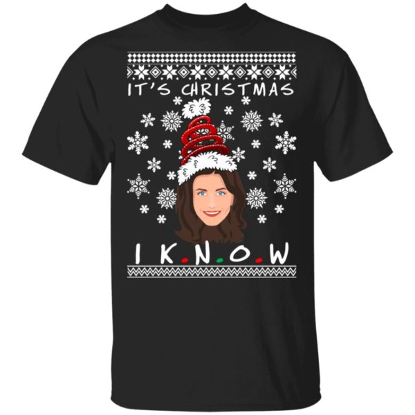 It’s Christmas I KNOW Monica Geller Ugly Christmas Sweater