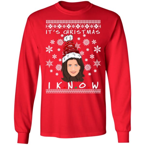 It’s Christmas I KNOW Monica Geller Ugly Christmas Sweater