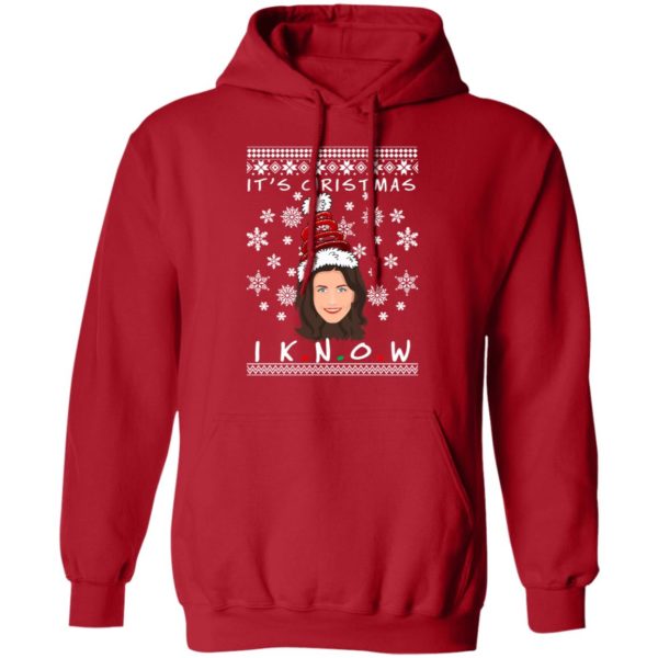 It’s Christmas I KNOW Monica Geller Ugly Christmas Sweater