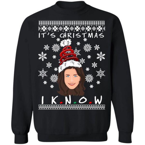 It’s Christmas I KNOW Monica Geller Ugly Christmas Sweater