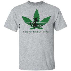 World’s Dopest Witch Adidas Weed Cannabis shirt