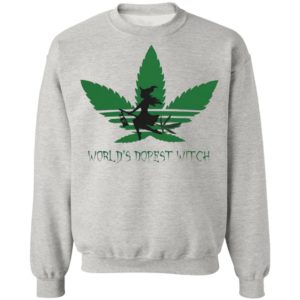 World's Dopest Witch Adidas Weed Cannabis shirt