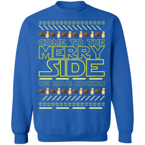 Stars Wars Come To The Merry Side We Have Cookies Ugly Christmas Sweater