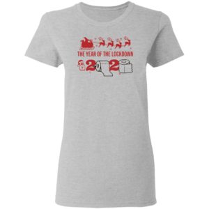 2020 Toilet Paper The Year Of The Lockdown Christmas T-Shirt