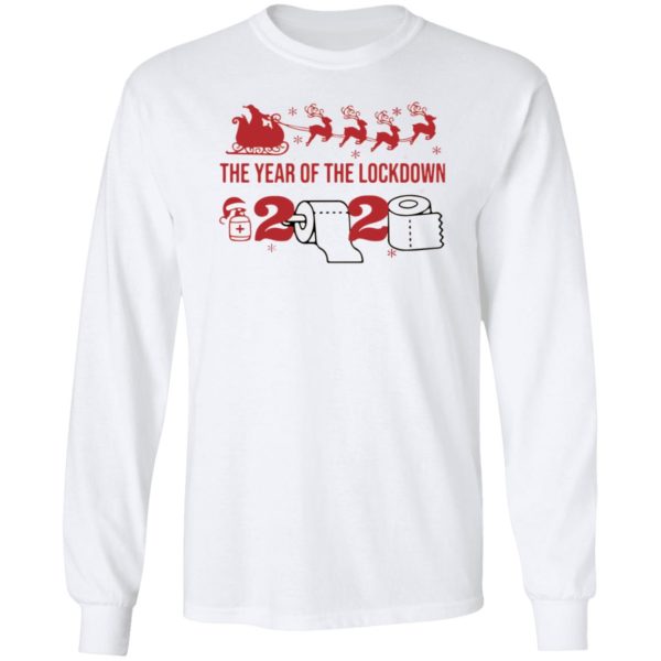 2020 Toilet Paper The Year Of The Lockdown Christmas T-Shirt