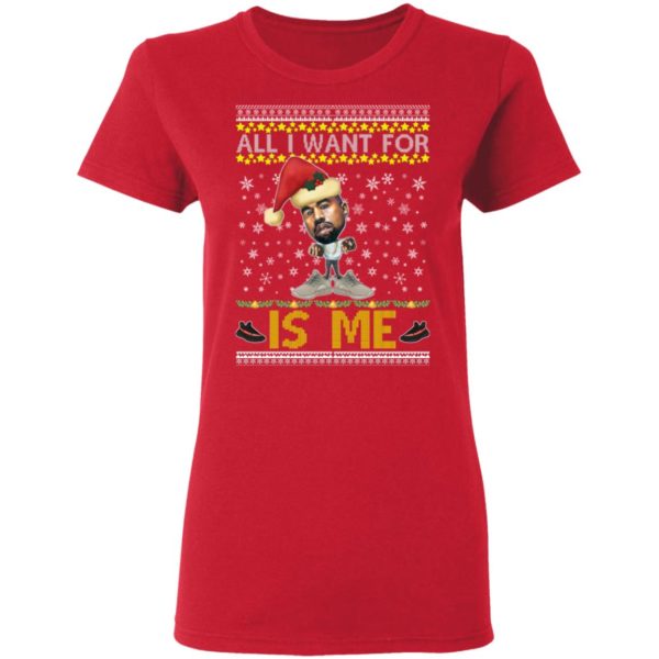 All I Want For Christmas Is Me Kanye West Yeezy Yeezus Ugly Christmas Sweater