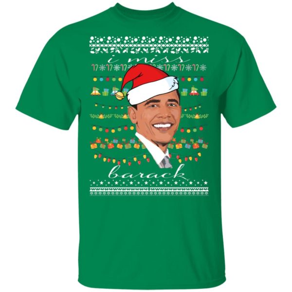 I Miss Barack Obama Ugly Christmas Sweater