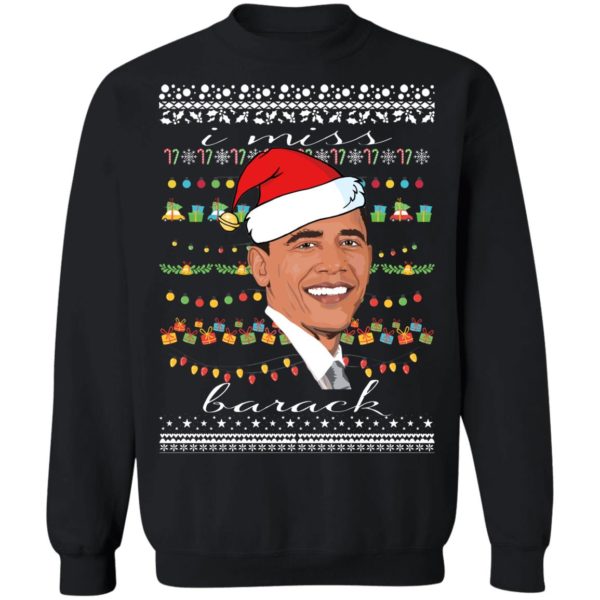 I Miss Barack Obama Ugly Christmas Sweater