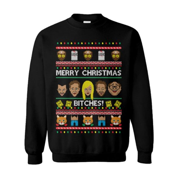 Merry Christmas Bitches! It’S Always Sunny Ugly Christmas Sweater