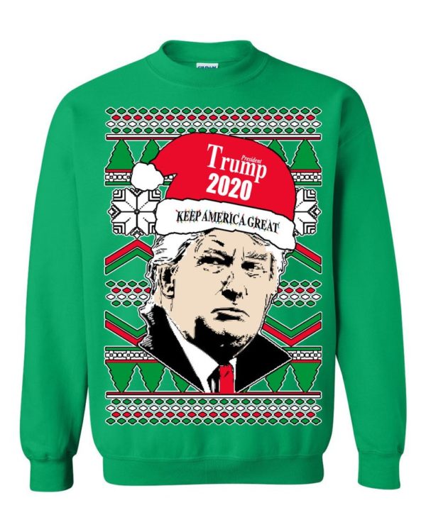 Donald Trump Keep America Great Ugly Christmas Sweater