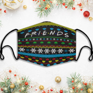 Friends Ugly Christmas Mask Friends Tv Face Mask