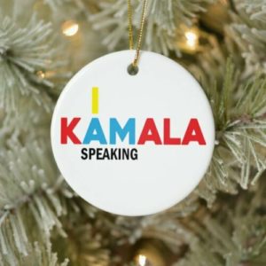 Kamala Harris  I am Speaking Christmas Ornament 2020 Joe Biden