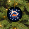New York Yankees Merry Christmas Circle Ornament