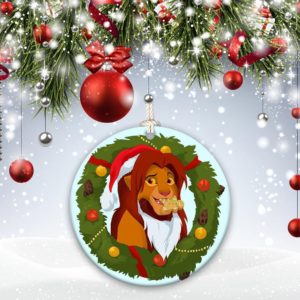 The Lion King  Walt Disney, Simba Christmas Ornament