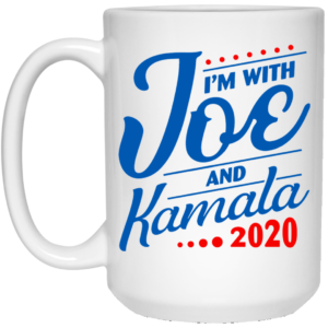 Im With Joe Biden And Kamala Harris 2020 Ceramic Coffee Mug Travel Mug Water Bottle