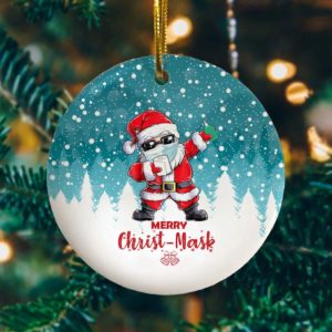 Merry Christmask 2020 Christmas Decorative Ornament