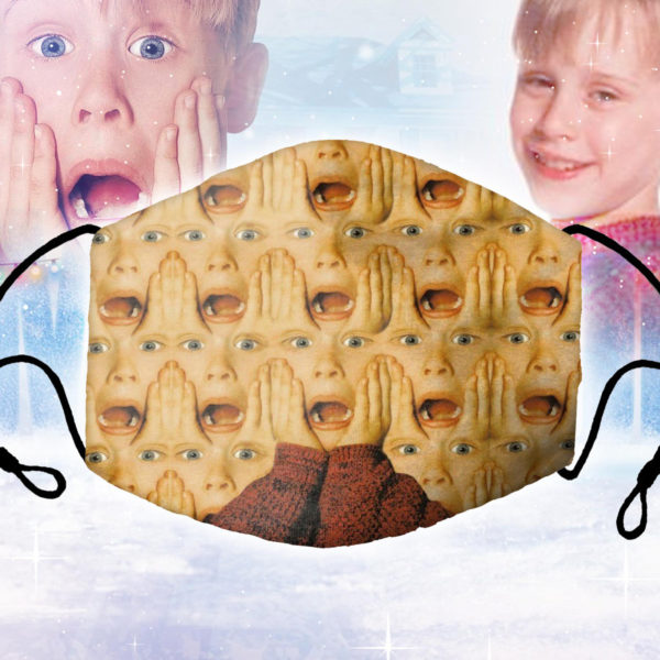 Christmas Movie Home Alone Mask Home Face Mask