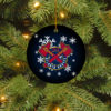 Baltimore Orioles Merry Christmas Circle Ornament