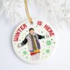 What The Actual Fuck 2020 Funny David Rose Schitts Creek Christmas Decorative Ornament