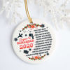 A Year To Remember 2020 Decorative Christmas Circle Ornament