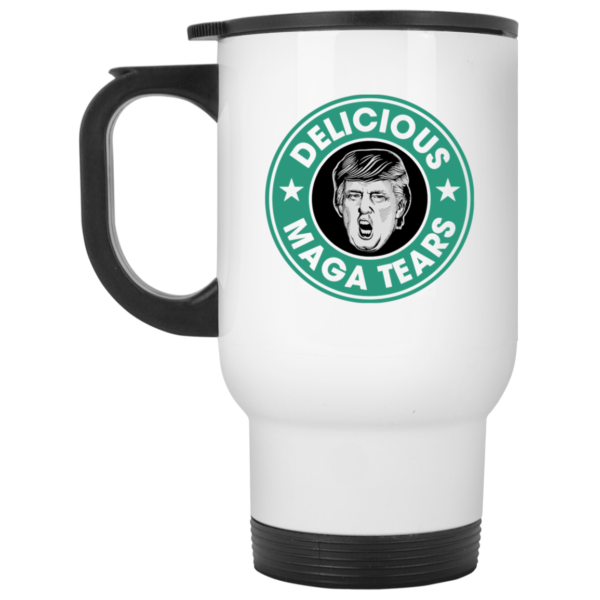 Trump Delicious Maga Tears  Maga Accent Ceramic Coffee Mug Travel Mug Water Bottle