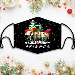 Friends Christmas Tree Mask Friends Tv Face Mask