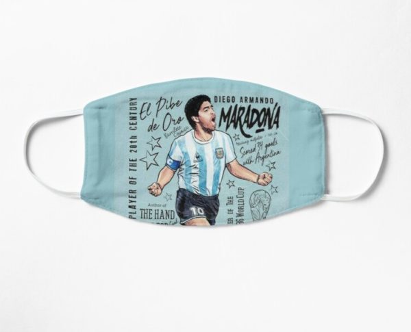 Rip Diego Armando Maradona Argentina 1960-2020 Face Mask