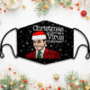 Christmas Movie Elf Santas Coming Face Mask