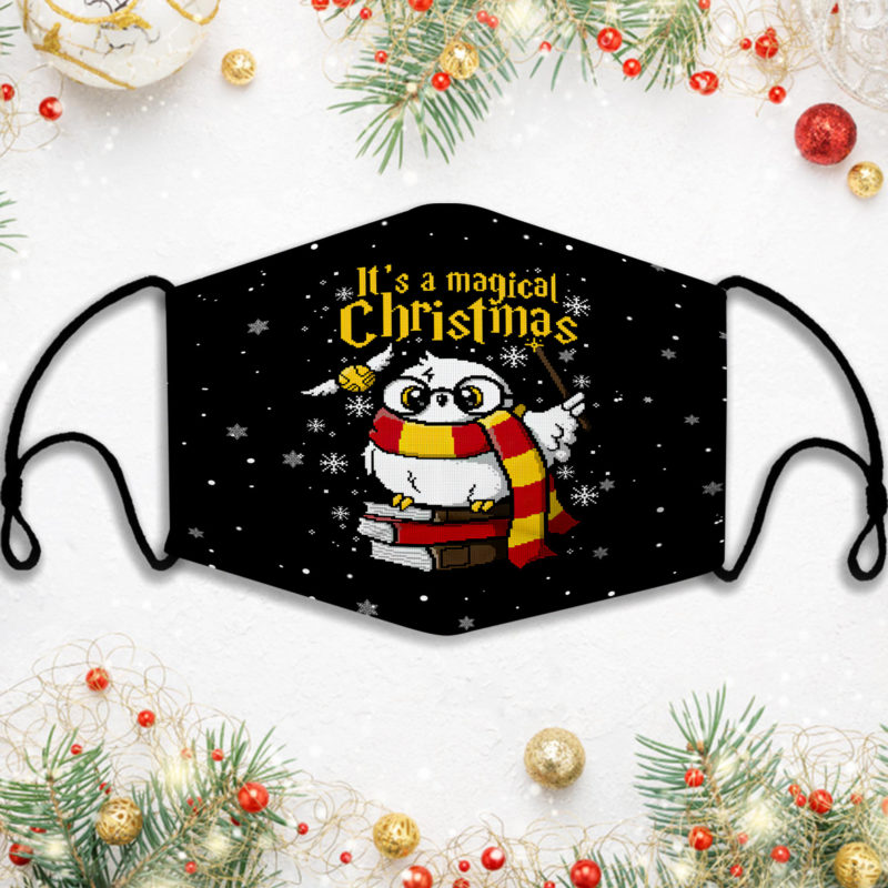 Its A Magical Harry Potter Ugly Christmas Face Mask