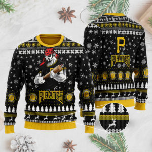 Pittsburgh Pirates 3D Ugly Christmas Sweater