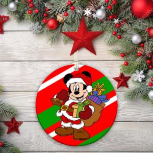 Disney Mickey Mouse Minnie Christmas Decorative Ornament