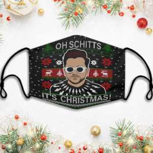 Schitts Creek Oh Schitts Its Christmas Ugly Face Mask