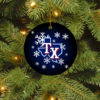 Toronto Blue Jays Merry Christmas Circle Ornament