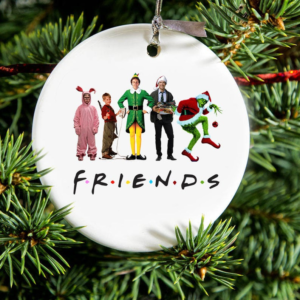 Christmas Characters Elf Grinch Kevin Friends Christmas Ornament
