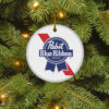 Steel Reserve Merry Christmas Circle Ornament