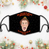 Buffalo Plaid Reindeer Merry Quarantine Face Mask