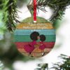 Black Women Sisters Are We And Forever Christmas Ornament
