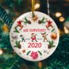 What A Shitshow 2020 Christmas Decorative Ornament