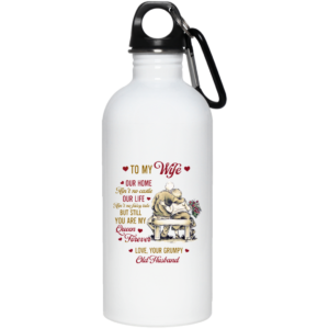 To My Wife Our Home Aint No Castle Love Your Grumpy Old Husband Ceramic Ceramic Coffee Mug Travel Mug Water Bottle