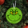 2020 Grinch Face Ornament