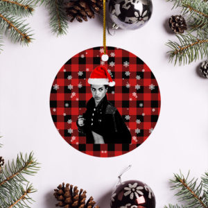 Prince Revolution Merry Christmas Circle Ornament