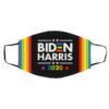 Biden Harris 2020 Peace Love Equality Hope Diversity Face Mask
