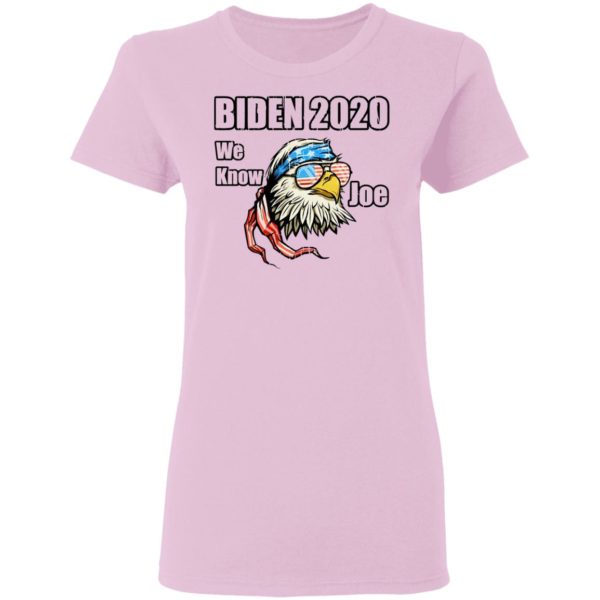 We Know Joe Biden Campaign Supporter Patriotic Eagle Shirt