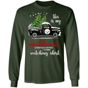 Pittsburgh Steelers This Is My Hallmark Christmas Movies Watching Shirt