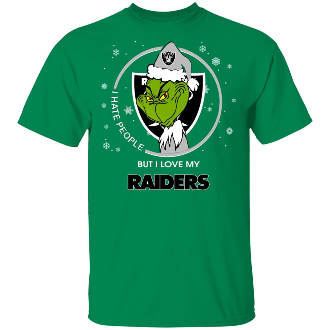 raiders grinch shirt