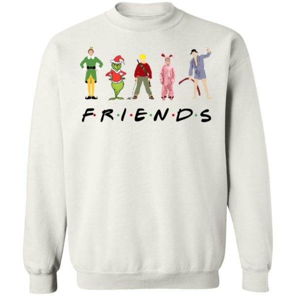 Christmas Characters Elf Grinch Kevin Friends shirt